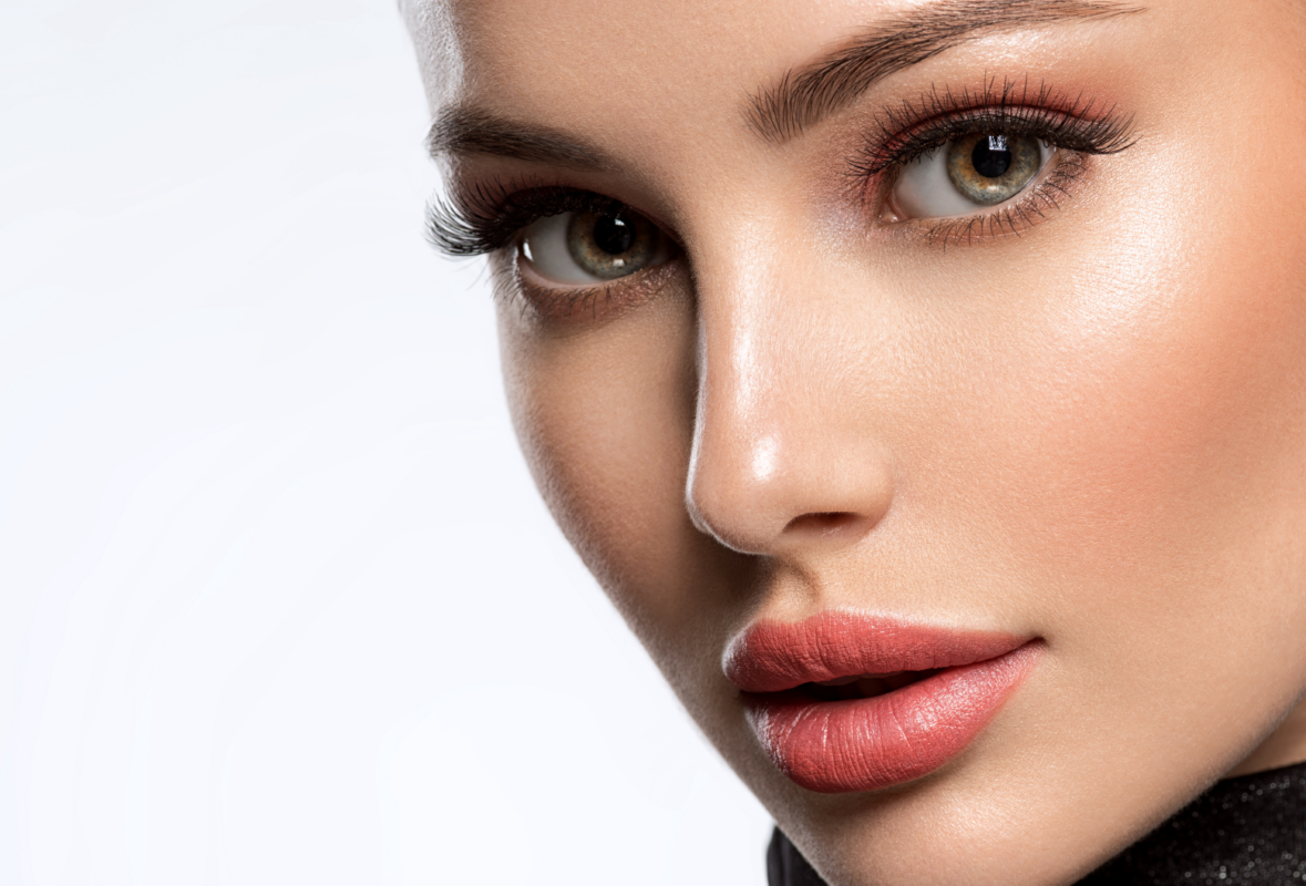 Trucco beauty occhi e viso realizzato durante il corso